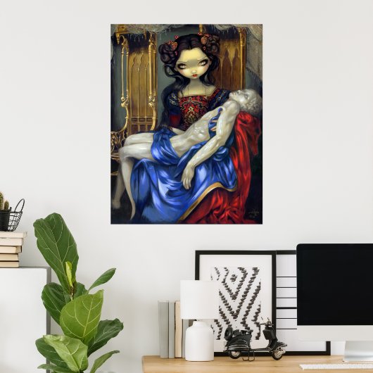I Vampiri: Pietà ART PRINT gothic vampire fantasy ポスター (ホームオフィス)