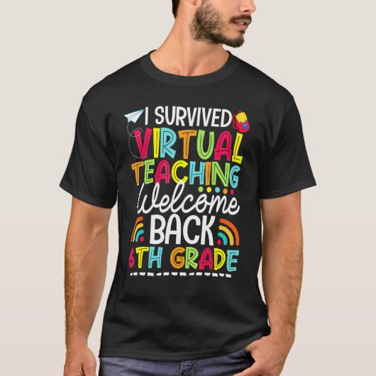 I Virtual 生き延びの教えWelcome Back Grade Tシャツ (正面)