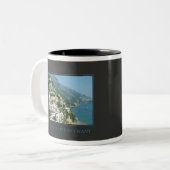 I Visualize What I Weint Mug（Mugを表示） ツートーンマグカップ (正面左)