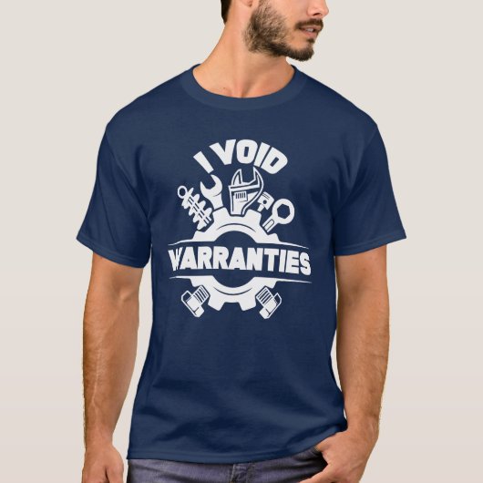 I Void Warres Mechanic Quad Racer Muscle Car boy Tシャツ (正面)