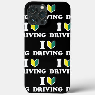 I Wakaba [ハート/ラブ]カーカスメイトiPhone Casを運転 iPhone 13 Pro Maxケース