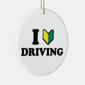 I Wakaba [ハート/ラブ]ドライブ セラミックオーナメント (右)