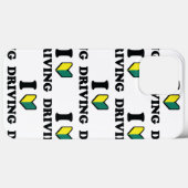 I Wakaba [ハート/ラブ]ドライブ Case-Mate iPhoneケース (裏面 (横))