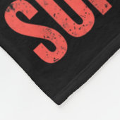 I Walk On Water What's Your Superpower Ice Hockey フリースブランケット (角)