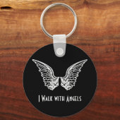 I Walk with Angels KEYCHAIN キーホルダー (正面)