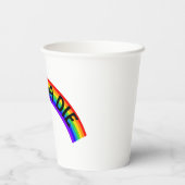 I Wanna Die - Rainbow 紙コップ (裏面)