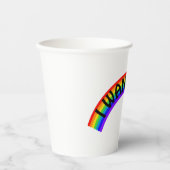 I Wanna Die - Rainbow 紙コップ (正面)