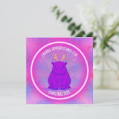 I Wanna Hippopotamus for Christmas - Purple シーズンカード (スタンド正面)