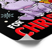 I Want A Hippopotamus For Christmas  ポスター (角)