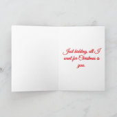 I Want a Hippopotomus for Christmas カード (内部)