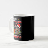 I Want A Hiptamus Christmas Funny Xmas Hip Lover  コーヒーマグカップ (正面左)