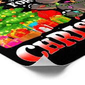 I Want A Hiptamus Christmas Funny Xmas Hip Lover ポスター (角)