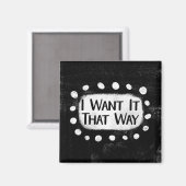 I Want It That Way 冷蔵庫マグネット マグネット (正面/裏面)