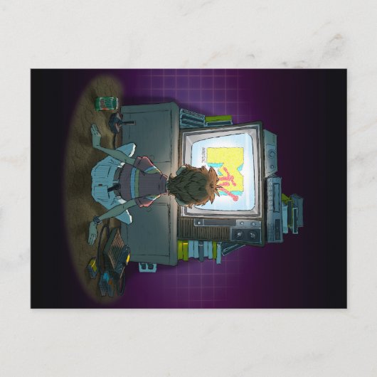 “I Want My Mtv” ポストカード (正面)