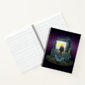 “I Want My Mtv” 8.5 x 11" Notebook ノートブック (内部)