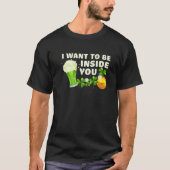 I Want To Be Inside You Funny St Patrick's Day Gre Tシャツ (正面)