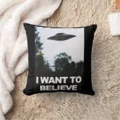 I want to believe クッション (ブランケット)