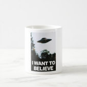 I want to believe コーヒーマグカップ (中央)