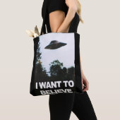 I want to believe トートバッグ (クローズアップ)