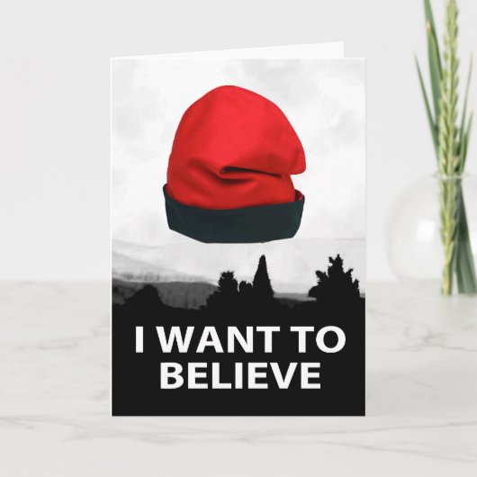 I want to believe - Barretina カード (正面)