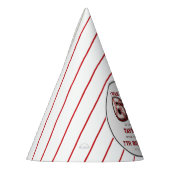 I Was 6, Now I’m 7 – Baseball 7th Birthday パーティーハット (左)