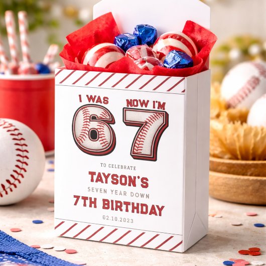 I Was 6, Now I’m 7 – Baseball 7th Birthday フェイバーボックス