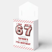 I Was 6, Now I’m 7 – Baseball 7th Birthday フェイバーボックス (オープン)