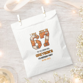 I Was 6 Now I’m 7 Basketball – 7th Birthday Party フェイバーバッグ