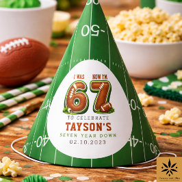 I Was 6, Now I’m 7 – Football America 7th Birthday パーティーハット