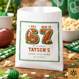 I Was 6, Now I’m 7 – Football America 7th Birthday フェイバーバッグ