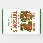 I Was 6, Now I’m 7 – Football America 7th Birthday 横断幕 (横)