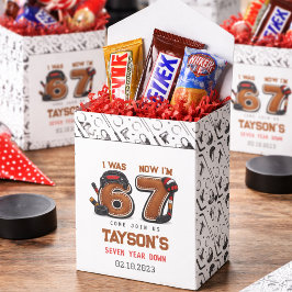 I Was 6, Now I’m 7 – Hockey 7th Birthday Party フェイバーボックス