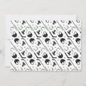 I Was 6, Now I’m 7 – Hockey 7th Birthday Party 招待状 (裏面)