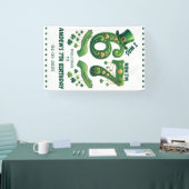 I Was 6 Now I’m 7 St. Patrick’s Day Boy Birthday 横断幕 (トレードショー)