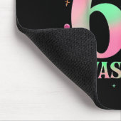 I Was 6 Now I'm 7 67 Birthday Witch Nk Green Birth マウスパッド (コーナー)