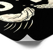 I Was 6 Now I'm 7 Funny Meme 67 Hand Birthday  ポスター (角)