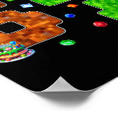 I Was 6 Now I'm 7 Six Seven 7 Years Old Birthday K ポスター (角)