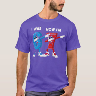 I was 6 Now Im 7 Year Old Birthday 67 Dabbing for  Tシャツ