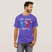 I was 6 Now Im 7 Year Old Birthday 67 Dabbing for Tシャツ (正面フル)