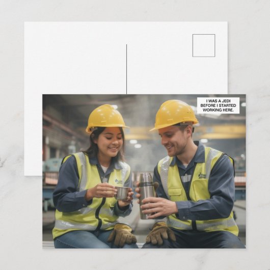 I Was A Jedi™ Postcard ポストカード (正面/裏面)