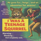 I was a teenage squirrel シール (正面)