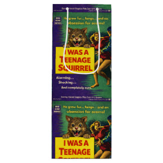 I was a teenage squirrel ワインギフトバッグ