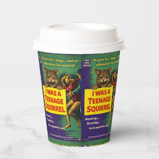 I was a teenage squirrel 紙コップ