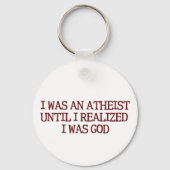 I Was An Atheist キーホルダー (裏面)