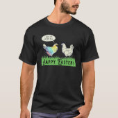 I Was An Easter Egg Chicken Men Women Kids Easter  Tシャツ (正面)