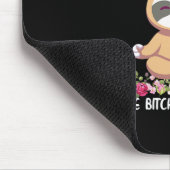 I Was Like Whatever Tee Sloth Yoga Meditating Slot マウスパッド (コーナー)