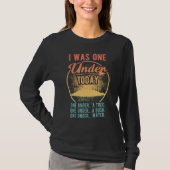 I Was One Under Today - Funny Golf Golfer Golfing  Tシャツ (正面)