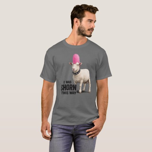 I Was Shorn This Way Tシャツ (正面フル)