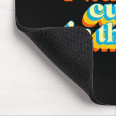 I Was So Cute In The 80s Retro Cute Nostalgic Vibe マウスパッド (コーナー)