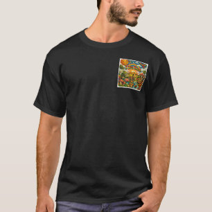 I Was There サイケデリック ヒッピー レゲエ Tシャツ